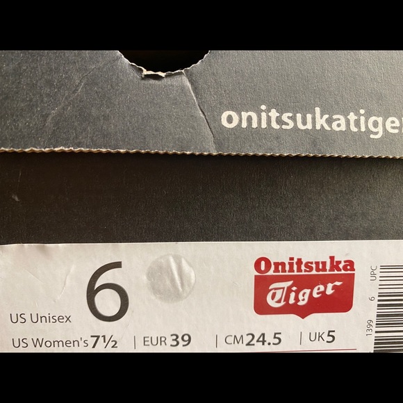 ONITSUKA TIGER Grey Suede Lace Up Sneakers - Picture 7 of 7